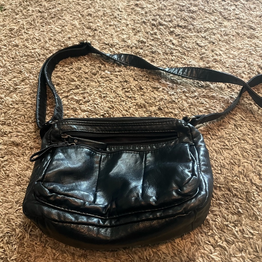 Black small crossbody